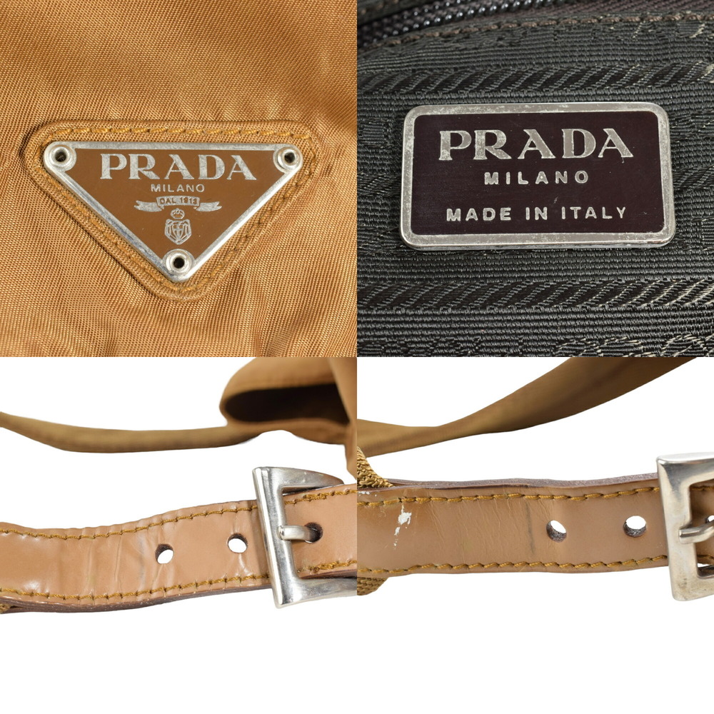 Prada Rucksack Backpack Backpack Nylon Khaki Gree… - image 8
